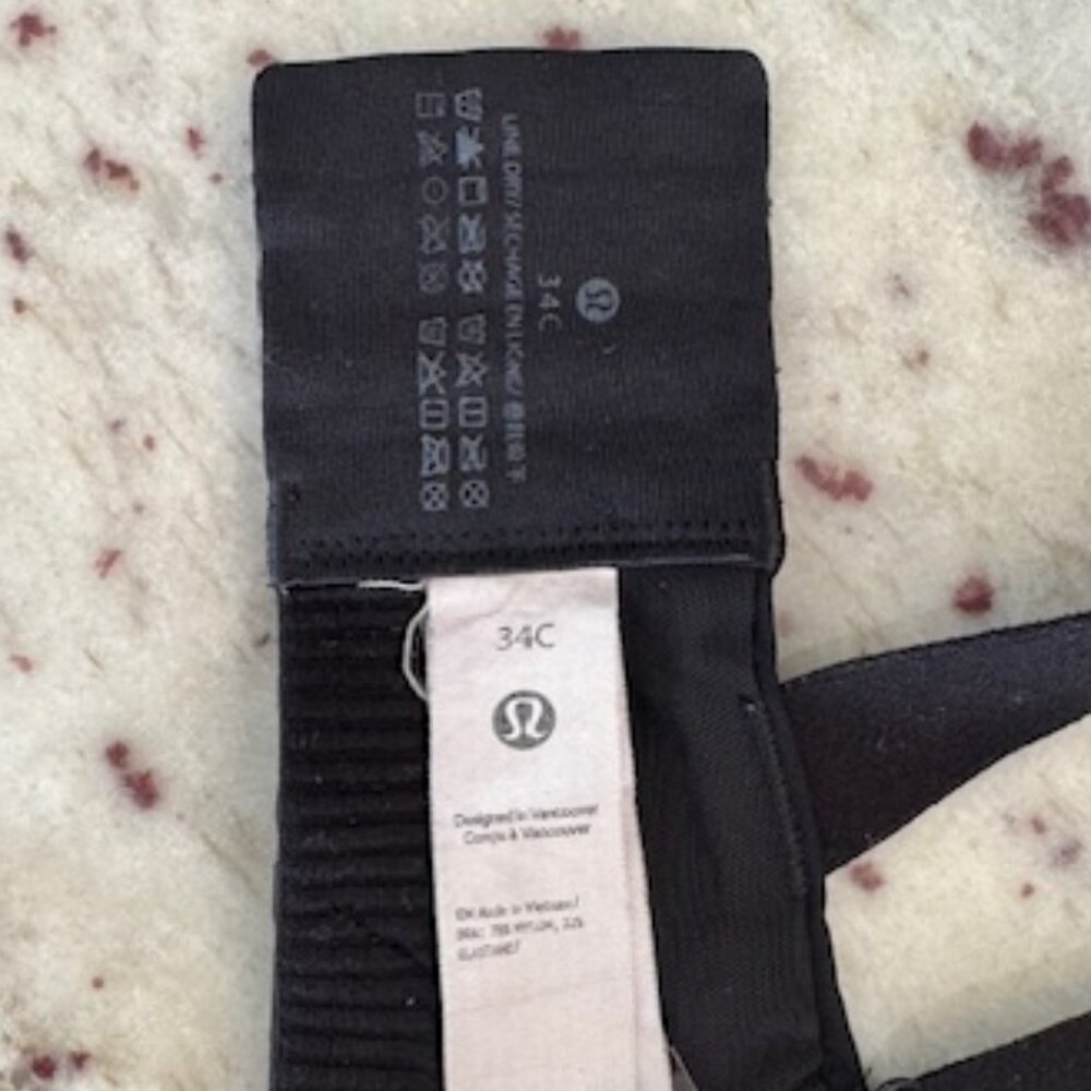 Lululemon Adjustable Support Bra Double Cross Str… - image 7